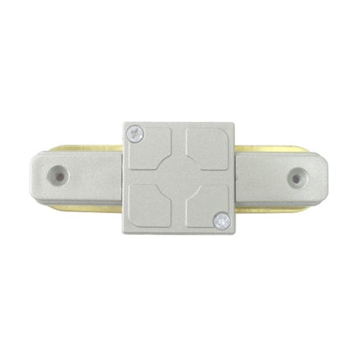 CONECTOR PARA TRILHO DE SOBREPOR SILVER I METAL E ABS PRATA | SKYLIGHT SKY-001SL CONECTOR PARA TRILHO DE SOBREPOR SILVER I METAL E ABS PRATA | SKYLIGHT SKY-001SL