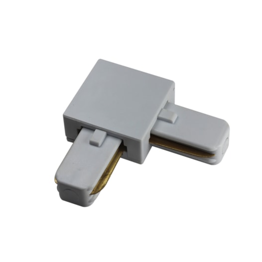 CONECTOR PARA TRILHO DE SOBREPOR SILVER L METAL E ABS PRATA | SKYLIGHT SKY-002SL CONECTOR PARA TRILHO DE SOBREPOR SILVER L METAL E ABS PRATA | SKYLIGHT SKY-002SL