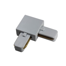 CONECTOR PARA TRILHO DE SOBREPOR SILVER L METAL E ABS PRATA | SKYLIGHT SKY-002SL CONECTOR PARA TRILHO DE SOBREPOR SILVER L METAL E ABS PRATA | SKYLIGHT SKY-002SL