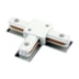 CONECTOR PARA TRILHO DE SOBREPOR T ABS BRANCO | SKYLIGHT SKY-003BR