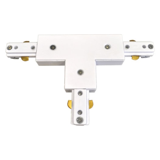 CONECTOR PARA TRILHO DE SOBREPOR T ALUMÍNIO | INTERLIGHT ACS-0168