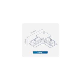 CONECTOR PARA TRILHO L PRETO | PIX ILUMINAÇÃO 36506062 CONECTOR PARA TRILHO L PRETO | PIX ILUMINAÇÃO 36506062