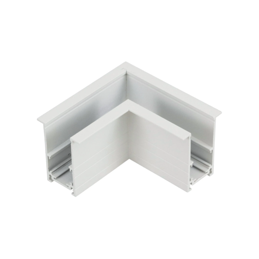 CONECTOR PARA TRILHO MAG L COM ABA BRANCO | GAYA 3053 CONECTOR PARA TRILHO MAG L COM ABA BRANCO | GAYA 3053