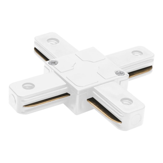 CONECTOR PARA TRILHO X BRANCO | PIX ILUMINAÇÃO 36507244