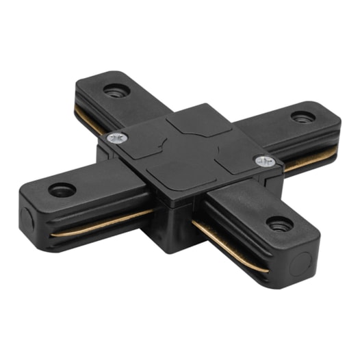 CONECTOR PARA TRILHO X PRETO | PIX ILUMINAÇÃO 36507243 CONECTOR PARA TRILHO X PRETO | PIX ILUMINAÇÃO 36507243