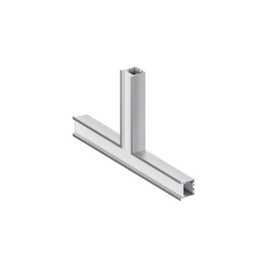 CONECTOR T HORIZONTAL 400X200MM P/ PERFIL DE LED EMBUTIR 40MM RECUADO | BELLUCE BLL19