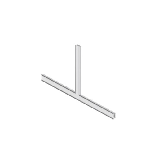 CONECTOR T HORIZONTAL 400X223MM P/ PERFIL DE LED EMBUTIR 23X10MM | BELLUCE BLL03 CONECTOR T HORIZONTAL 400X223MM P/ PERFIL DE LED EMBUTIR 23X10MM | BELLUCE BLL03