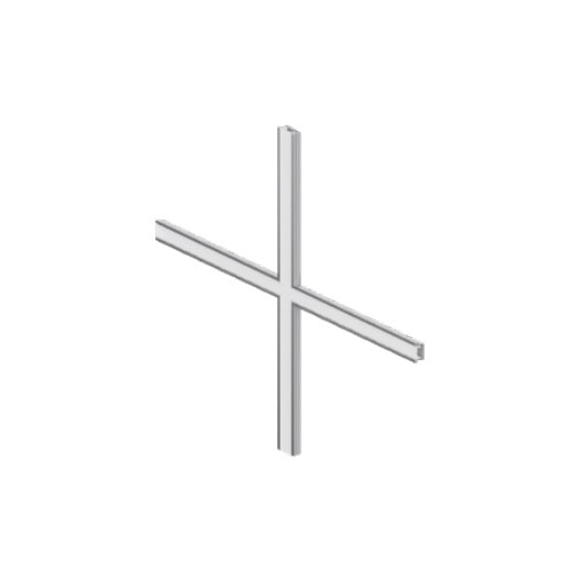 CONECTOR T HORIZONTAL 400X223MM P/ PERFIL DE LED EMBUTIR 23X10MM | BELLUCE BLL04 CONECTOR T HORIZONTAL 400X223MM P/ PERFIL DE LED EMBUTIR 23X10MM | BELLUCE BLL04