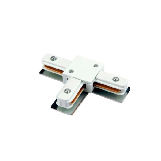 CONECTOR T TRILHO PARA TRILHO SOBREPOR BRANCO | PIX 36506059 CONECTOR T TRILHO PARA TRILHO SOBREPOR BRANCO | PIX 36506059