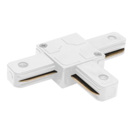 CONECTOR T TRILHO PARA TRILHO SOBREPOR BRANCO | PIX 36506059