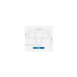 CONECTOR T TRILHO PARA TRILHO SPOT IRON PRETO | PIX 36506058 CONECTOR T TRILHO PARA TRILHO SPOT IRON PRETO | PIX 36506058