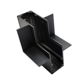 CONECTOR TETO PAREDE DE EMBUTIR 8X6,67X8CM ALUMÍNIO PRETO | BELLA ILUMINAÇÃO BY007TPE CONECTOR TETO PAREDE DE EMBUTIR 8X6,67X8CM ALUMÍNIO PRETO | BELLA ILUMINAÇÃO BY007TPE