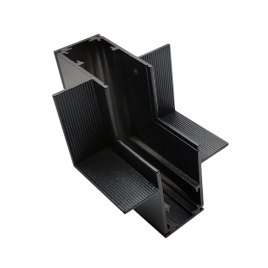 CONECTOR TETO PAREDE DE EMBUTIR 8X6,67X8CM ALUMÍNIO PRETO | BELLA ILUMINAÇÃO BY007TPE CONECTOR TETO PAREDE DE EMBUTIR 8X6,67X8CM ALUMÍNIO PRETO | BELLA ILUMINAÇÃO BY007TPE