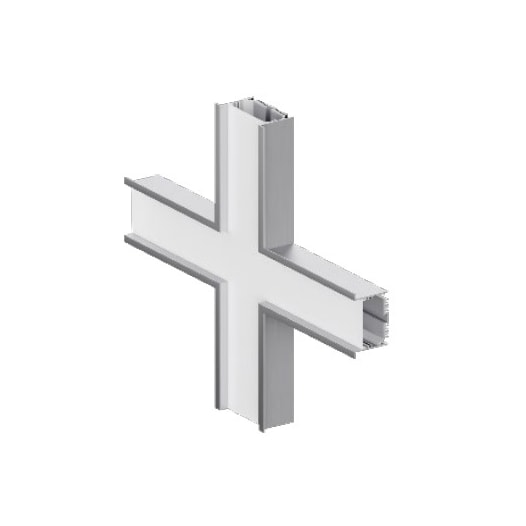 CONECTOR X HORIZONTAL 200X200MM P/ PERFIL DE LED EMBUTIR 100MM | BELLUCE BLL28 CONECTOR X HORIZONTAL 200X200MM P/ PERFIL DE LED EMBUTIR 100MM | BELLUCE BLL28