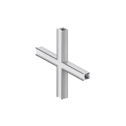 CONECTOR X HORIZONTAL 200X200MM P/ PERFIL DE LED EMBUTIR 40MM | BELLUCE BLL16 CONECTOR X HORIZONTAL 200X200MM P/ PERFIL DE LED EMBUTIR 40MM | BELLUCE BLL16