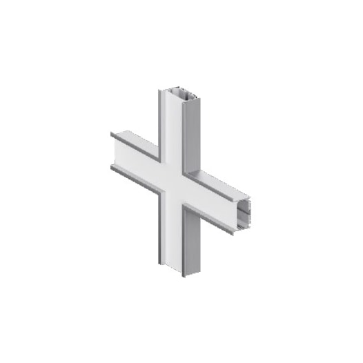 CONECTOR X HORIZONTAL 200X200MM P/ PERFIL DE LED EMBUTIR 80MM RECUADO | BELLUCE BLL37 CONECTOR X HORIZONTAL 200X200MM P/ PERFIL DE LED EMBUTIR 80MM RECUADO | BELLUCE BLL37