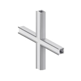 CONECTOR X HORIZONTAL 400X400MM P/ PERFIL DE LED EMBUTIR 40MM RECUADO | BELLUCE BLL20 CONECTOR X HORIZONTAL 400X400MM P/ PERFIL DE LED EMBUTIR 40MM RECUADO | BELLUCE BLL20