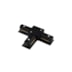 CONEXAO “T” TRILHO SOBREPOR PRETO | MOON 1010024 CONEXAO “T” TRILHO SOBREPOR PRETO | MOON 1010024