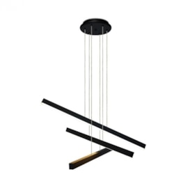 CONJUNTO DE PENDENTES LED EVENT LINEAR 4000K 30W BIVOLT 2,5X57X57CM ALUMÍNIO | SPOTLINE 829/3 4000K CONJUNTO DE PENDENTES LED EVENT LINEAR 4000K 30W BIVOLT 2,5X57X57CM ALUMÍNIO | SPOTLINE 829/3 4000K