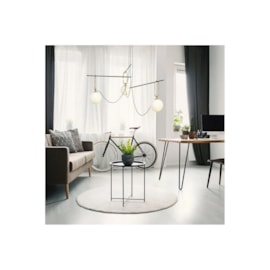 CONJUNTO DE PENDENTES MOB METAL E VIDRO DOURADO, PRETO E BRANCO 3XE14 | BELLA ILUMINAÇÃO YD003 CONJUNTO DE PENDENTES MOB METAL E VIDRO DOURADO, PRETO E BRANCO 3XE14 | BELLA ILUMINAÇÃO YD003