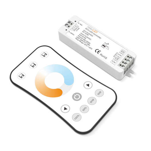 CONTROLADOR DE TEMPERATURA DE COR 12V-24V 2 CANAIS DE 5A 120W | MISTERLED SLED9092 CONTROLADOR DE TEMPERATURA DE COR 12V-24V 2 CANAIS DE 5A 120W | MISTERLED SLED9092