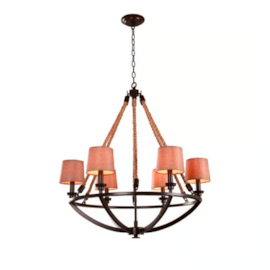 CUPULA PARA LUSTRE BO005 | BELLA ILUMINAÇÃO CPBO005