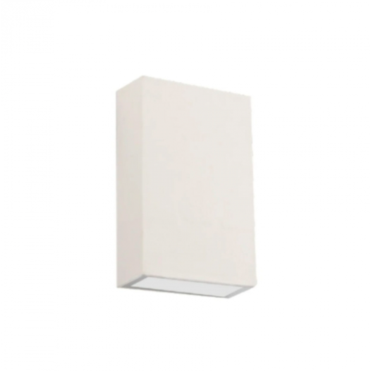 DESIGN ARANDELA PERSAID 3000K 4W BIVOLT 12,3X8,3X3CM POLICARBONATO BRANCO | OPUS LED OPS 82208