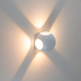 DESIGN ARANDELA TETRA LED 3000K 6W BIVOLT 9,5X8,5CM POLICARBONATO BRANCO | OPUS LED OPS 30326 DESIGN ARANDELA TETRA LED 3000K 6W BIVOLT 9,5X8,5CM POLICARBONATO BRANCO | OPUS LED OPS 30326