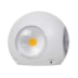 DESIGN ARANDELA TETRA LED 3000K 6W BIVOLT 9,5X8,5CM POLICARBONATO BRANCO | OPUS LED OPS 30326