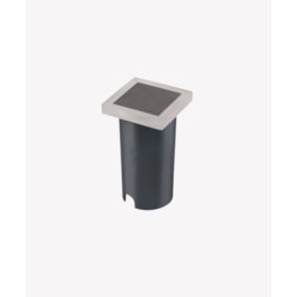 DESIGN BALIZADOR DE SOLO LED MIRROR EXTERNO 3000K 1W BIVOLT 5X5X8,7CM POLICARBONATO AÇO ESCOVADO | OPUS LED OPS 35796 DESIGN BALIZADOR DE SOLO LED MIRROR EXTERNO 3000K 1W BIVOLT 5X5X8,7CM POLICARBONATO AÇO ESCOVADO | OPUS LED OPS 35796