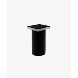DESIGN BALIZADOR  DE SOLO LED PEDRI QUADRADO EXTERNO 3000K 1W BIVOLT 5X5X8,85CM POLICARBONATO PRETO | OPUS LED OPS 82987 DESIGN BALIZADOR  DE SOLO LED PEDRI QUADRADO EXTERNO 3000K 1W BIVOLT 5X5X8,85CM POLICARBONATO PRETO | OPUS LED OPS 82987