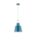 DESIGN PENDENTE BALTHASAR LED 1XE27 27,5X39,5CM ALUMÍNIO AZUL E BRANCO  | OPUS LED OPS 37707