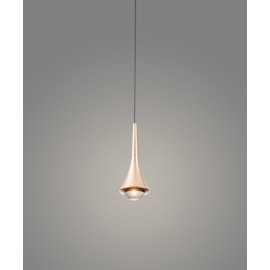 DESIGN PENDENTE ETNA 3000K 7W 8,4X200CM ALUMÍNIO DOURADO | OPUS LED OPS 85230 DESIGN PENDENTE ETNA 3000K 7W 8,4X200CM ALUMÍNIO DOURADO | OPUS LED OPS 85230