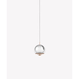 DESIGN PENDENTE LED OKIO 3000K 7W BIVOLT Ø12CM ALUMÍNIO CROMADO | OPUS LED OPS 85186 DESIGN PENDENTE LED OKIO 3000K 7W BIVOLT Ø12CM ALUMÍNIO CROMADO | OPUS LED OPS 85186