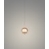 DESIGN PENDENTE LED OKIO 3000K 7W BIVOLT Ø12CM ALUMÍNIO DOURADO | OPUS LED OPS 85179