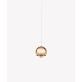 DESIGN PENDENTE LED OKIO 3000K 7W BIVOLT Ø12CM ALUMÍNIO DOURADO | OPUS LED OPS 85179 DESIGN PENDENTE LED OKIO 3000K 7W BIVOLT Ø12CM ALUMÍNIO DOURADO | OPUS LED OPS 85179