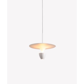 DESIGN PENDENTE LED SPLASH 3000K 7W BIVOLT 30X12CM ALUMÍNIO BRANCO | OPUS LED OPS 85155 DESIGN PENDENTE LED SPLASH 3000K 7W BIVOLT 30X12CM ALUMÍNIO BRANCO | OPUS LED OPS 85155