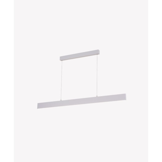 DESIGN PENDENTE MATRIX 3000K 30W BIVOLT 118,5X8X1,5CM ALUMÍNIO BRANCO | OPUS LED OPS 34294 DESIGN PENDENTE MATRIX 3000K 30W BIVOLT 118,5X8X1,5CM ALUMÍNIO BRANCO | OPUS LED OPS 34294