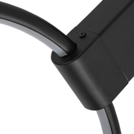 DESIGN PLAFON DE SOBREPOR LED ARO 3000K 37W BIVOLT 60X75CM ALUMÍNIO PRETO | OPUS LED OPS 80884 DESIGN PLAFON DE SOBREPOR LED ARO 3000K 37W BIVOLT 60X75CM ALUMÍNIO PRETO | OPUS LED OPS 80884