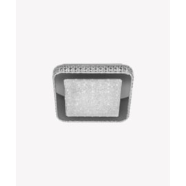 DESIGN PLAFON DE SOBREPOR LED GEMINI QUADRADO 6500K 12W BIVOLT 28X28X7,2CM ACRÍLICO TRANSPARENTE | OPUS LED OPS 30364 DESIGN PLAFON DE SOBREPOR LED GEMINI QUADRADO 6500K 12W BIVOLT 28X28X7,2CM ACRÍLICO TRANSPARENTE | OPUS LED OPS 30364