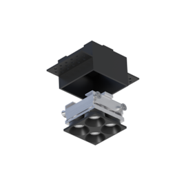 DOWNLIGHT DE EMBUTIR CRETA NO FRAME 5W ALUMÍNIO PRETO | MISTERLED SLED1205-5W DOWNLIGHT DE EMBUTIR CRETA NO FRAME 5W ALUMÍNIO PRETO | MISTERLED SLED1205-5W