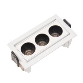 DOWNLIGHT LED EMBUTIR POWERUS DIR 38° 6W 3000K IRC90 BRANCO | NORDECOR 6496 DOWNLIGHT LED EMBUTIR POWERUS DIR 38° 6W 3000K IRC90 BRANCO | NORDECOR 6496