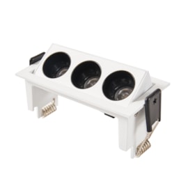 DOWNLIGHT LED EMBUTIR POWERUS DIR 38° 6W 3000K IRC90 BRANCO | NORDECOR 6496 DOWNLIGHT LED EMBUTIR POWERUS DIR 38° 6W 3000K IRC90 BRANCO | NORDECOR 6496