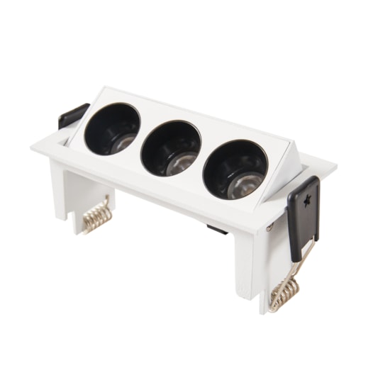 DOWNLIGHT LED EMBUTIR POWERUS DIR 38° 6W 3000K IRC90 BRANCO | NORDECOR 6496 DOWNLIGHT LED EMBUTIR POWERUS DIR 38° 6W 3000K IRC90 BRANCO | NORDECOR 6496