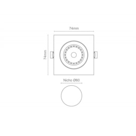DOWNLIGHT MR11 3W BIVOLT 6500K | ROMALUX 80125A DOWNLIGHT MR11 3W BIVOLT 6500K | ROMALUX 80125A
