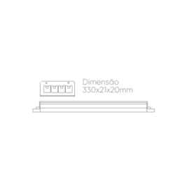 DRIVER 1.04A DIMERIZÁVEL 24V 25W | ROMALUX 60022 DRIVER 1.04A DIMERIZÁVEL 24V 25W | ROMALUX 60022
