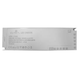 DRIVER 100W 24V ENTRADA BIVOLT 2X6,2X21CM | GAYA 7206 DRIVER 100W 24V ENTRADA BIVOLT 2X6,2X21CM | GAYA 7206