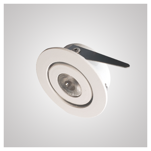 EASYLIGHT ARTICULADO 1,5W BRANCO 127V 30° 3000K | DIRECT LIGHT 1666