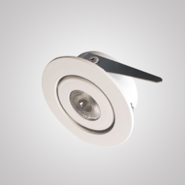 EASYLIGHT ARTICULADO1,5W BRANCO 220V 30° 3000K | DIRECT LIGHT 1667