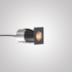 EASYLIGHT QUADRADO RECUADO 1,5W PRETO 127V 30° 3000K | DIRECT LIGHT 1501